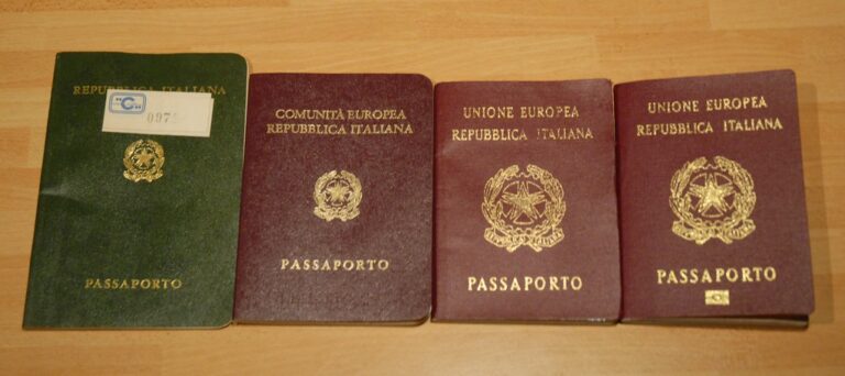 COME APPLICARE PER IL PASSAPORTO ITALIANO