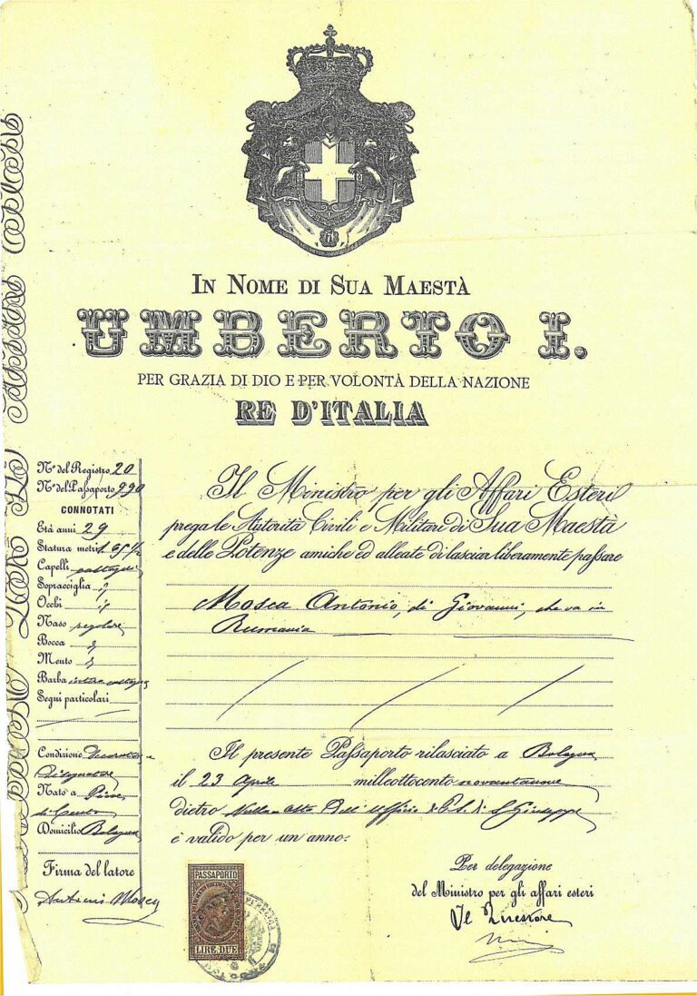 REQUISITI PER RINNOVO PASSAPORTO ITALIANO