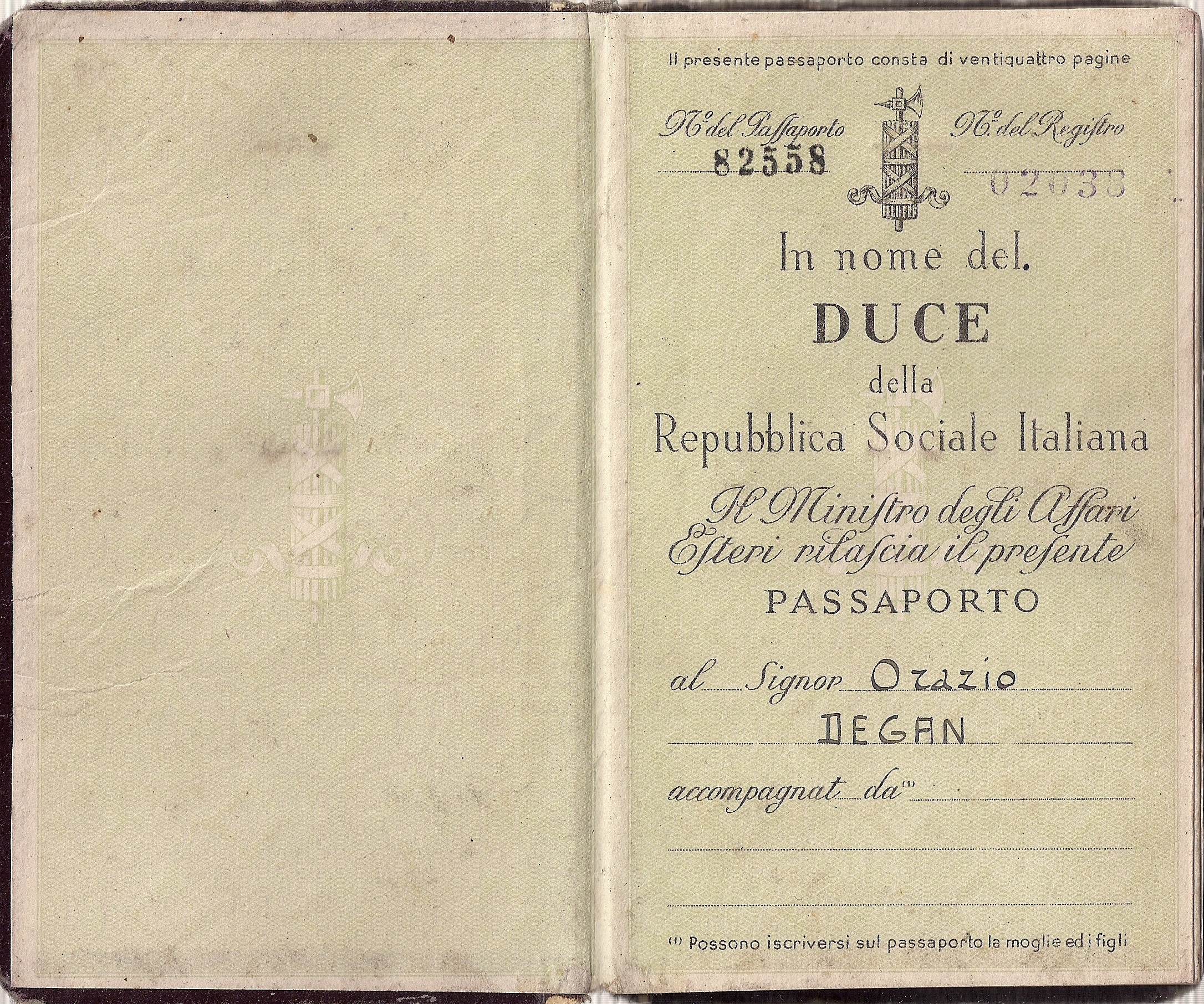 QUESTURA DI MODENA PASSAPORTO ON LINE