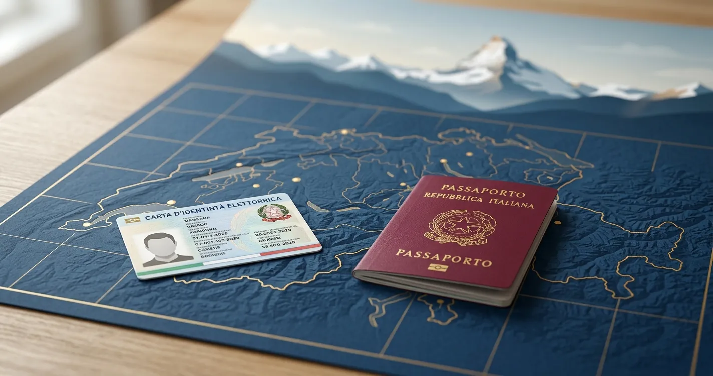 Per andare in Svizzera serve il passaporto - documenti di viaggio Italia 2026