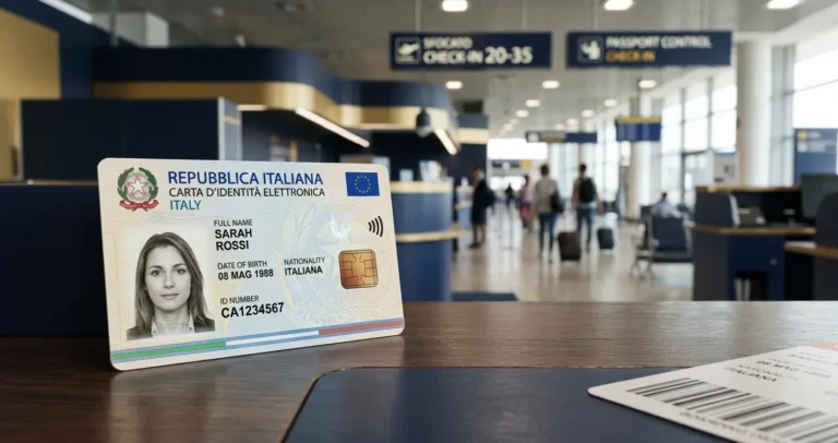 Carta d'identità elettronica per volare in aeroporto - guida 2026 documenti viaggio