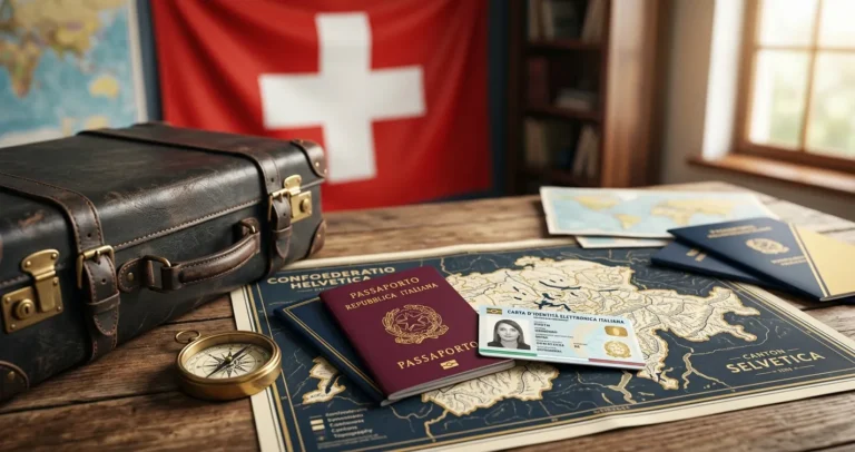 Per andare in Svizzera serve il passaporto o la carta d'identità - documenti di viaggio italiani