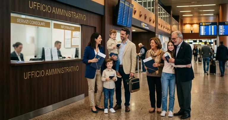 Ricongiungimento familiare documenti e passaporto necessari in Italia