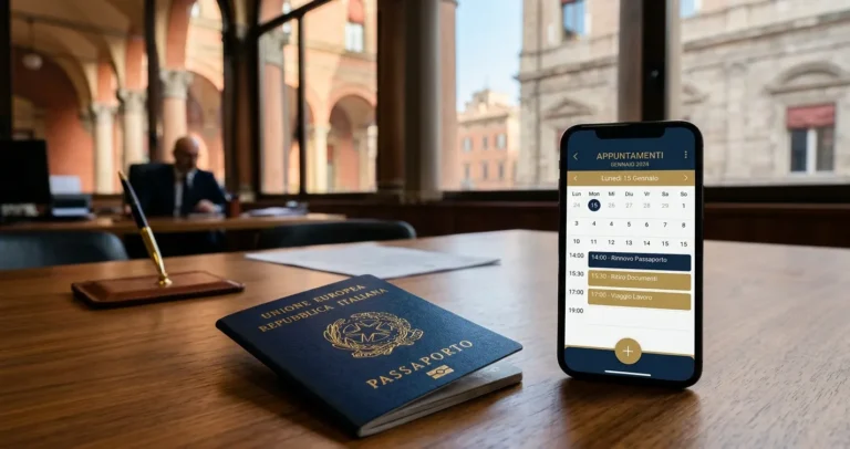 Rinnovo passaporto Bologna appuntamento - guida 2026 documenti costi e prenotazione online