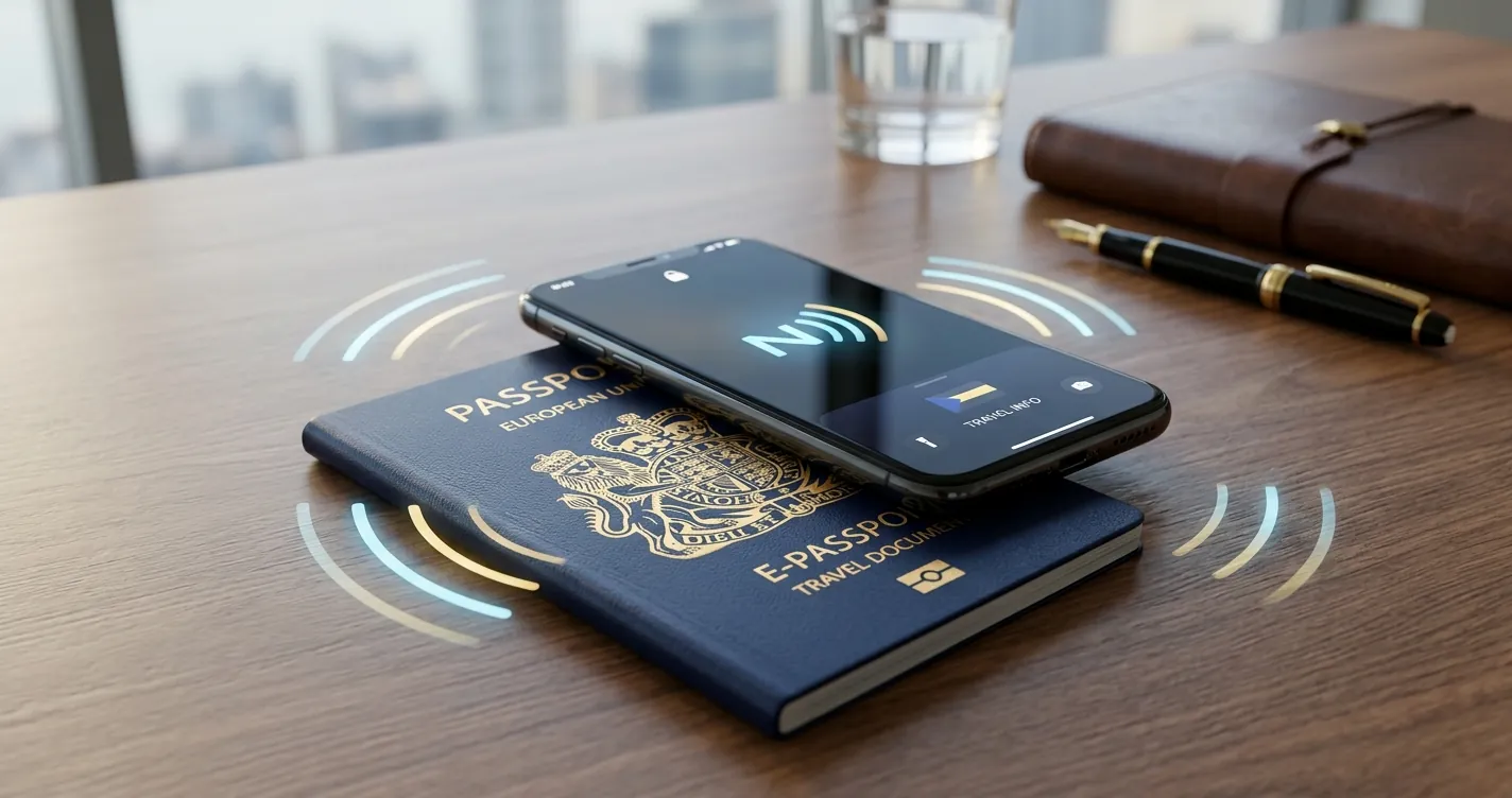 Leggere il chip del passaporto con lo smartphone tramite NFC