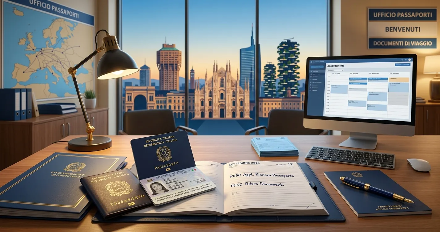 Prenotazione appuntamento passaporto Milano - guida procedura Questura 2026