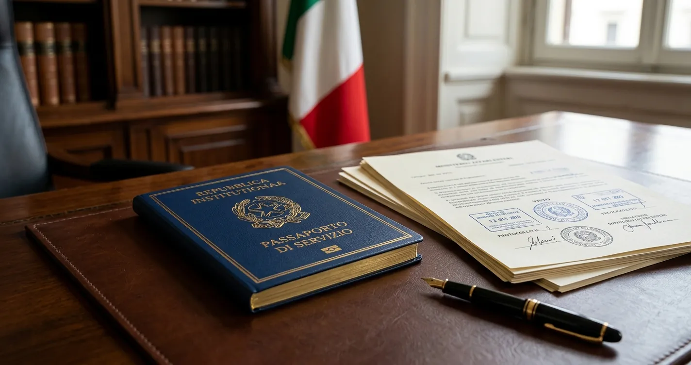 Passaporto di servizio: documento di viaggio per funzionari pubblici in missione all'estero