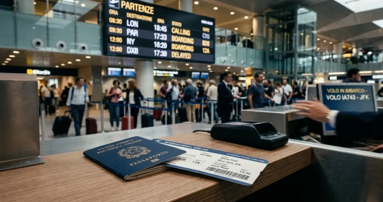 Passaporto d'emergenza in aeroporto - richiesta urgente alla Polizia di frontiera