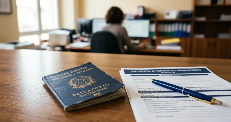 Rinnovo passaporto scaduto da anni: documenti e modulo di richiesta in Questura