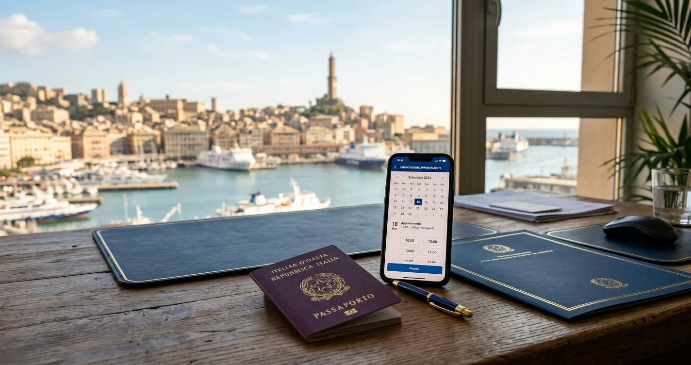 Polizia di Stato Genova passaporto: prenotazione appuntamento online e documenti necessari