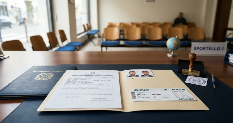 Passaporto smarrito all'estero - richiesta dell'ETD documento di viaggio provvisorio in Consolato 2026