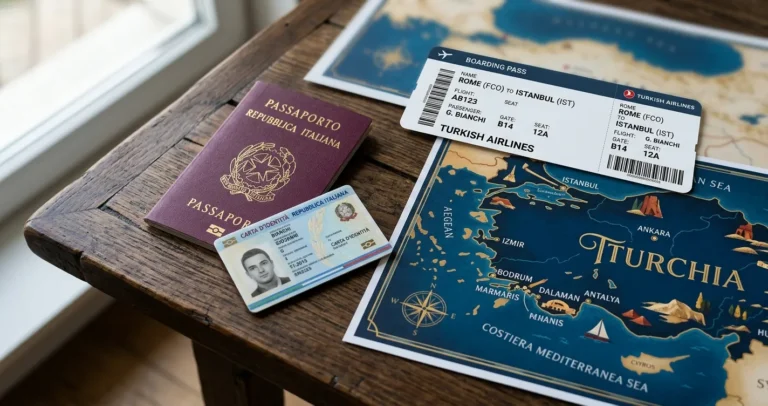 Documenti ingresso Turchia italiani: passaporto e carta d'identità per viaggiare