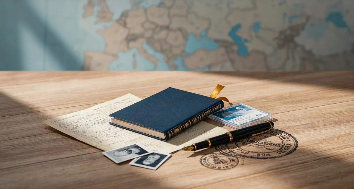 Documenti necessari per ottenere il passaporto: modulo di richiesta, fotografie formato tessera, carta d'identità e ricevute dei contributi pronti per l'appuntamento in Questura