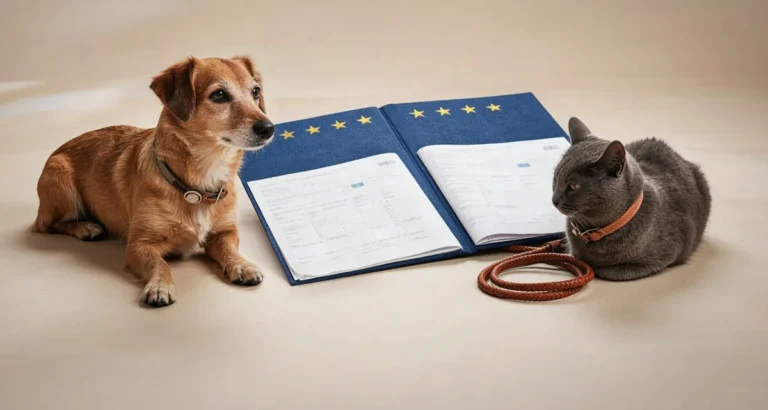 Come richiedere il pet passport il prima possibile per cani, gatti e furetti con microchip, guinzaglio e libretto blu europeo